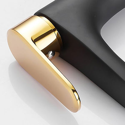 Luxury Gold Bathroom Sink Faucet Mixer