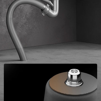 Modern Round Stainless Steel Kitchen Basin Sink