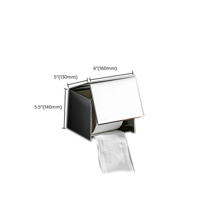 Contemporary Chrome Towel Rack Bathroom Storage Shelf Set