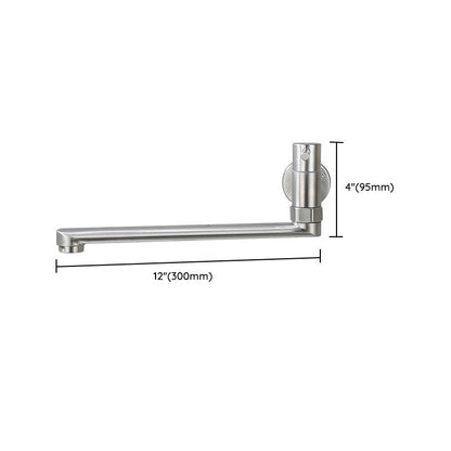 Easy Single Handle Stainless Steel Kitchen Faucet