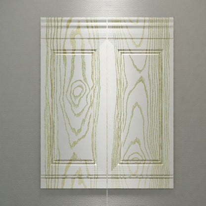 Stylish Interior Wall Panel Geometric Pattern Stick On Decor