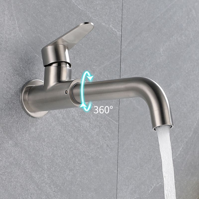 Stylish Chrome Mounted Basin Faucet