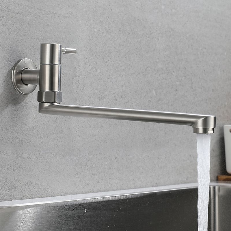 Easy Single Handle Stainless Steel Kitchen Faucet