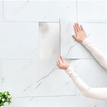 Easy Peel Stick Wall Tiles Waterproof PVC Decor