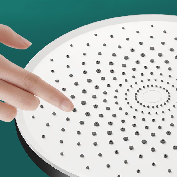 Round High Pressure Wall Mount Shower Head with Spray