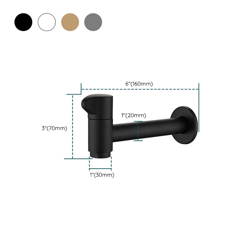 Popular Wall Mount Bathroom Faucet Cross Handle