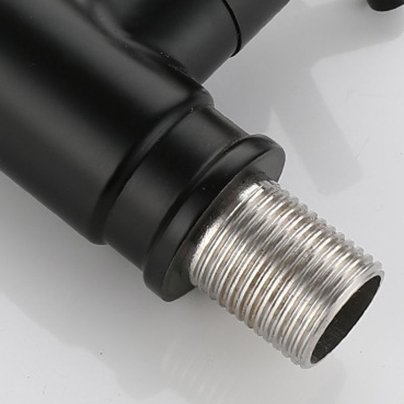 Stylish Single Handle Wall Mount Bathroom Sink Faucet