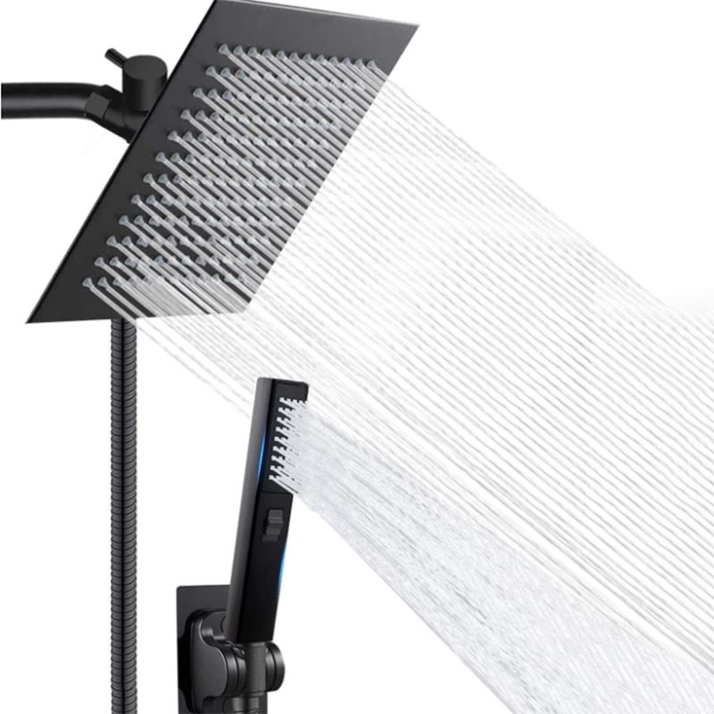 Luxury Dual Shower Head Wall Mount Set