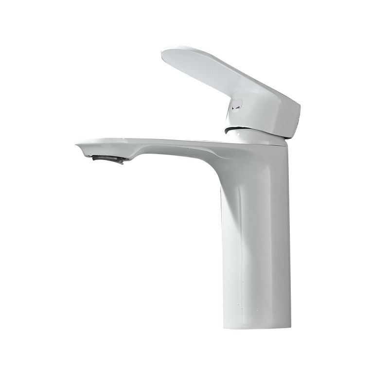 Modern Single Handle Brass Bathroom Sink Faucet