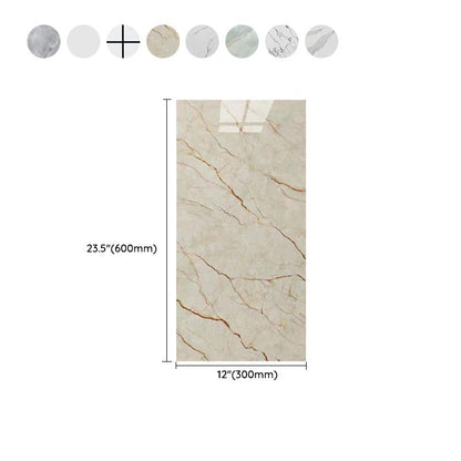 Waterproof Self Adhesive Marble Effect Kitchen Tile Backsplash