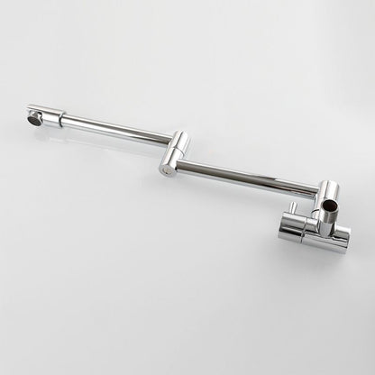 Compact Wall Mount Single Handle Kitchen Faucet