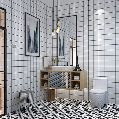Decorative Mosaic Wall Tile Sticker for Kitchen Bathroom