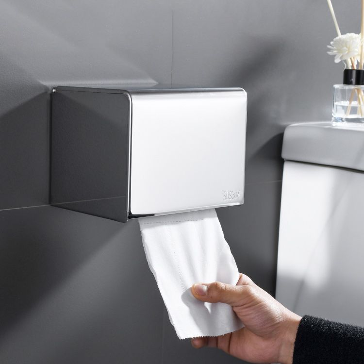 Modern Chrome Bathroom Accessory Set - Cofik