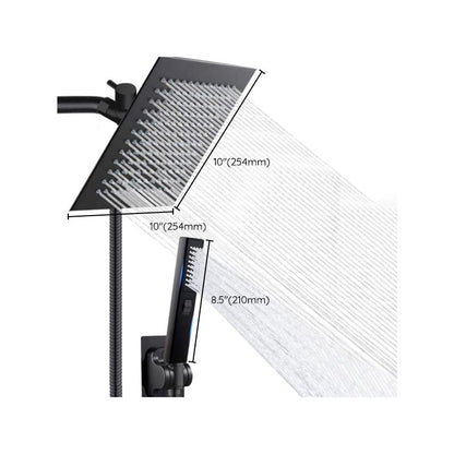 Luxury Dual Shower Head Wall Mount Set