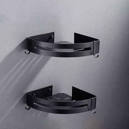 Stylish Black Bathroom Accessory Kit, 3 Piece Set