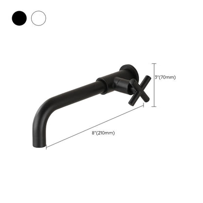 Popular Wall Mount Bathroom Faucet Cross Handle