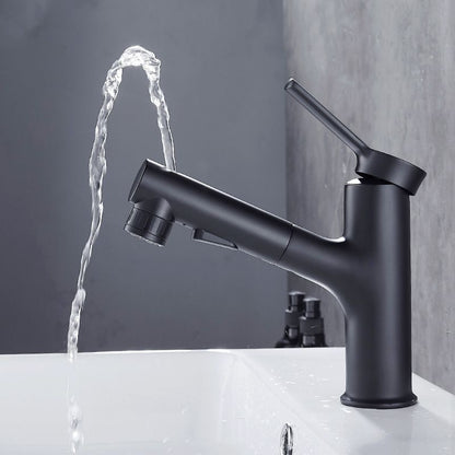 Modern Kitchen Sink Faucet with Pull-Out Spray nozzle