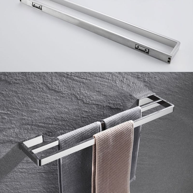 Luxury 5-Piece Chrome Bathroom Accessory Set