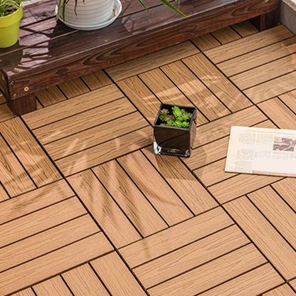 Natural Wood Outdoor Patio Tiles