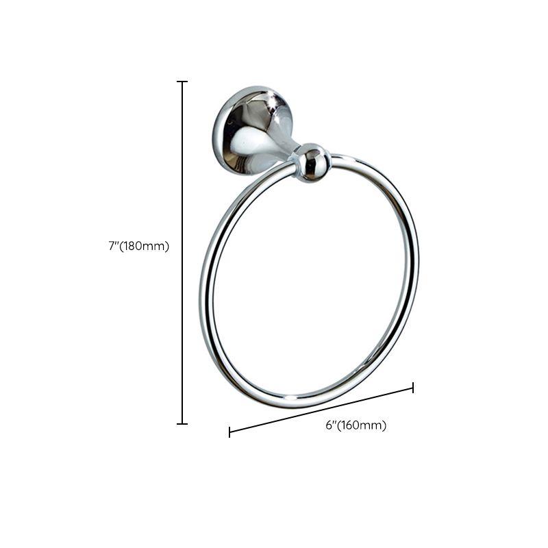 Classic Chrome Bathroom Accessories Kit