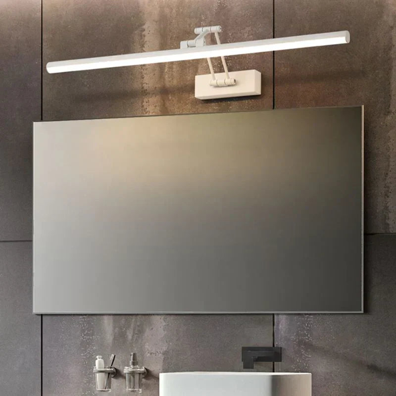 Sleek LED Bathroom Wall Light in Black or White