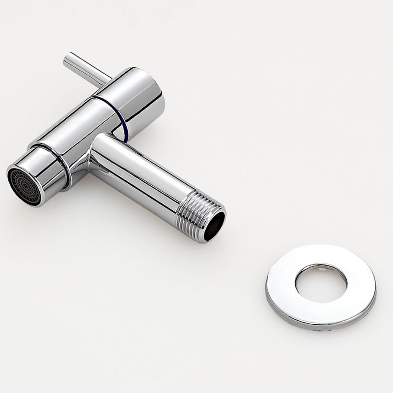 Modern Single Handle Bathroom Faucet Solid Brass