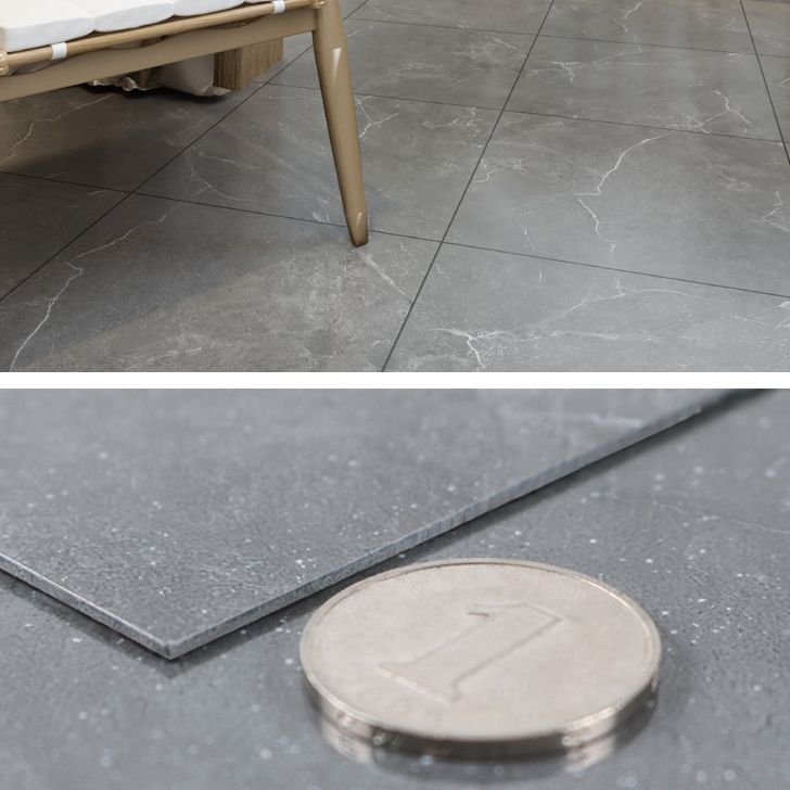 Easy Install Marble Effect Vinyl Flooring Low Sheen