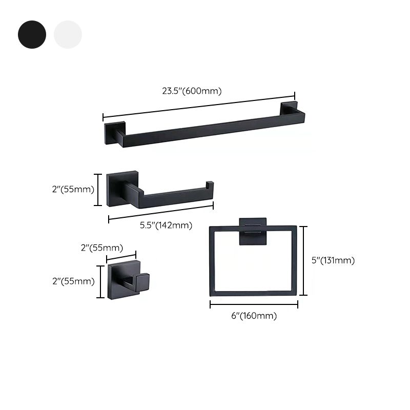 Luxury Stainless Steel Bathroom Accessory Set