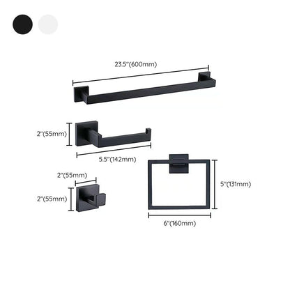 Luxury Stainless Steel Bathroom Accessory Set