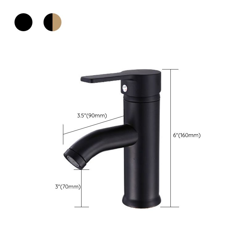 Contemporary Stainless Steel Bathroom Sink Faucet