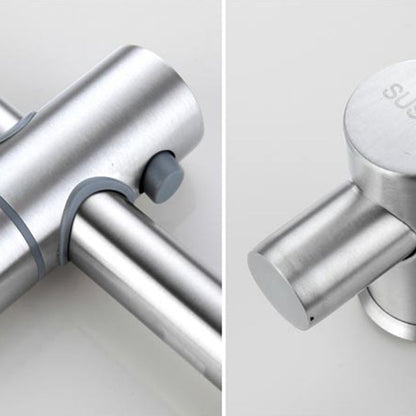 Luxury Stainless Steel Wall Mount Bathtub Faucet