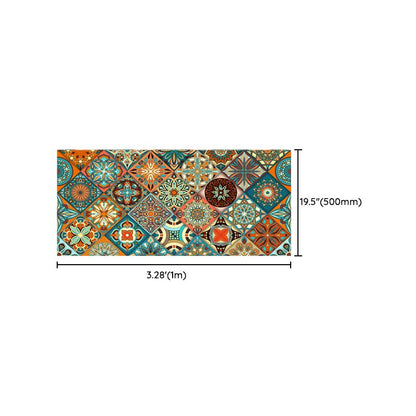 Waterproof Kitchen Backsplash Tile Scratch Resistant PVC Floor Tile