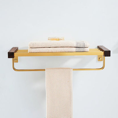 Luxury Gold Bathroom Storage Set