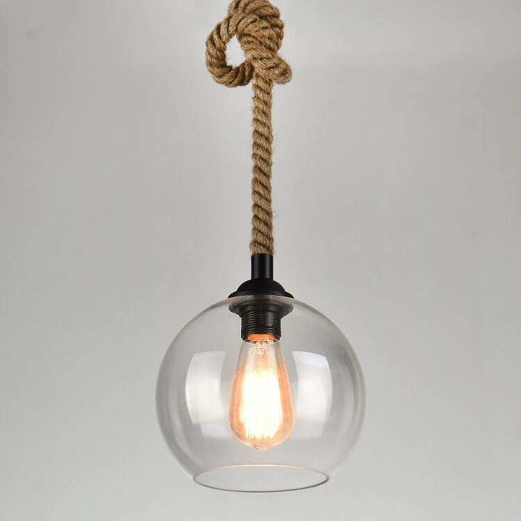 Stylish Glass Drop Ceiling Light Fixture