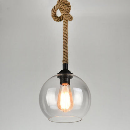 Stylish Glass Drop Ceiling Light Fixture