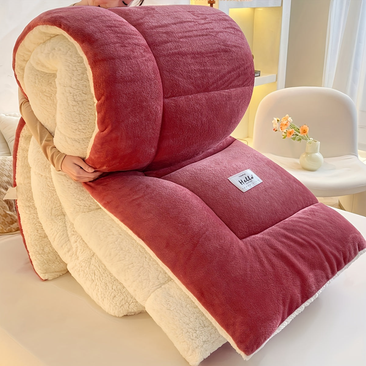 Cozy Home Plush Fleece Duvet Cover