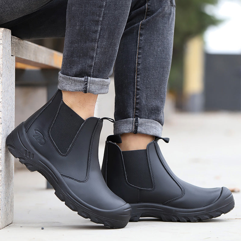 Comfortable Steel Toe Work Safety Boots - Cofik