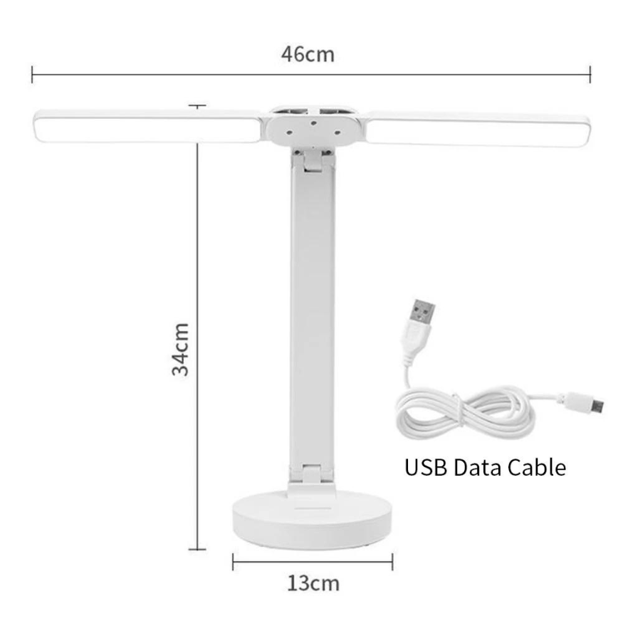 Portable LED Desk Lamp with USB Charging
