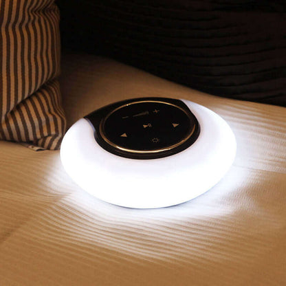 Compact LED Desk Lamp with Bluetooth Speaker