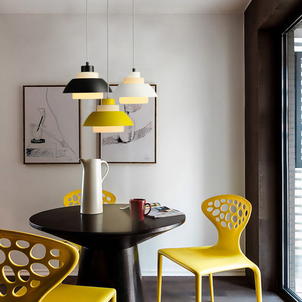 Sleek Metal Pendant Light for Kitchen Dining