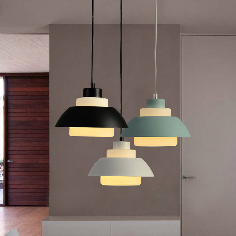 Sleek Metal Pendant Light for Kitchen Dining