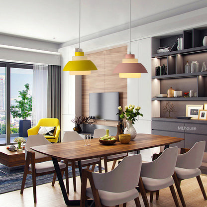 Sleek Metal Pendant Light for Kitchen Dining