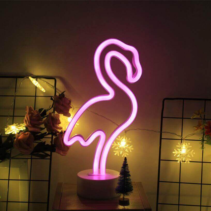 Colorful LED Desk Lamp Rainbow Effect