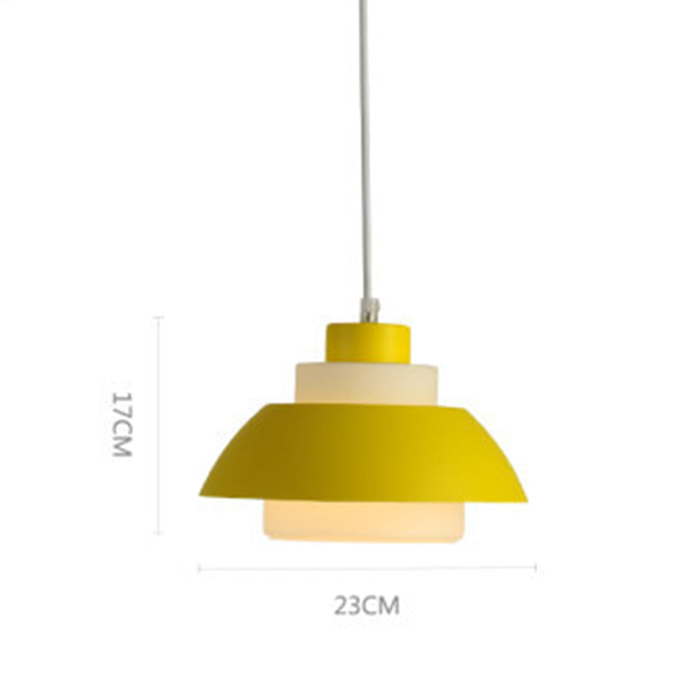 Sleek Metal Pendant Light for Kitchen Dining