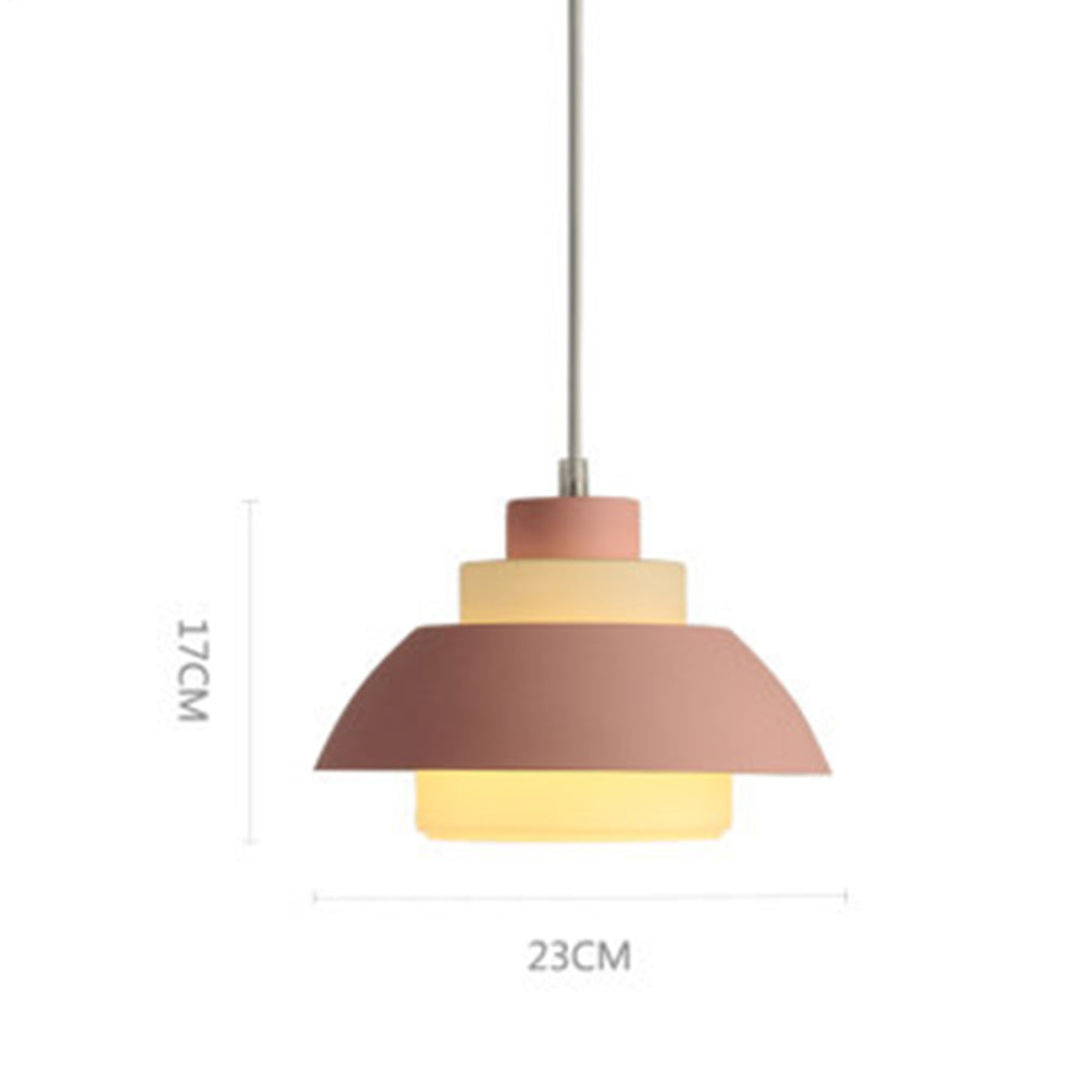 Sleek Metal Pendant Light for Kitchen Dining