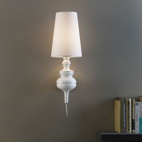 Modern Fabric LED Wall Light Fixture