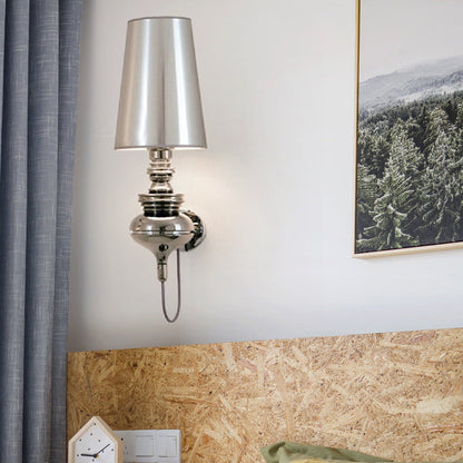 Modern Fabric LED Wall Light Fixture