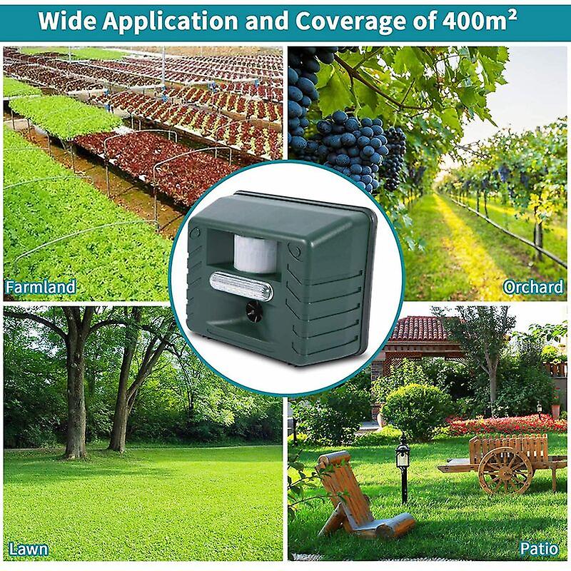 Outdoor Bird Repellent System for Gardens and Patios