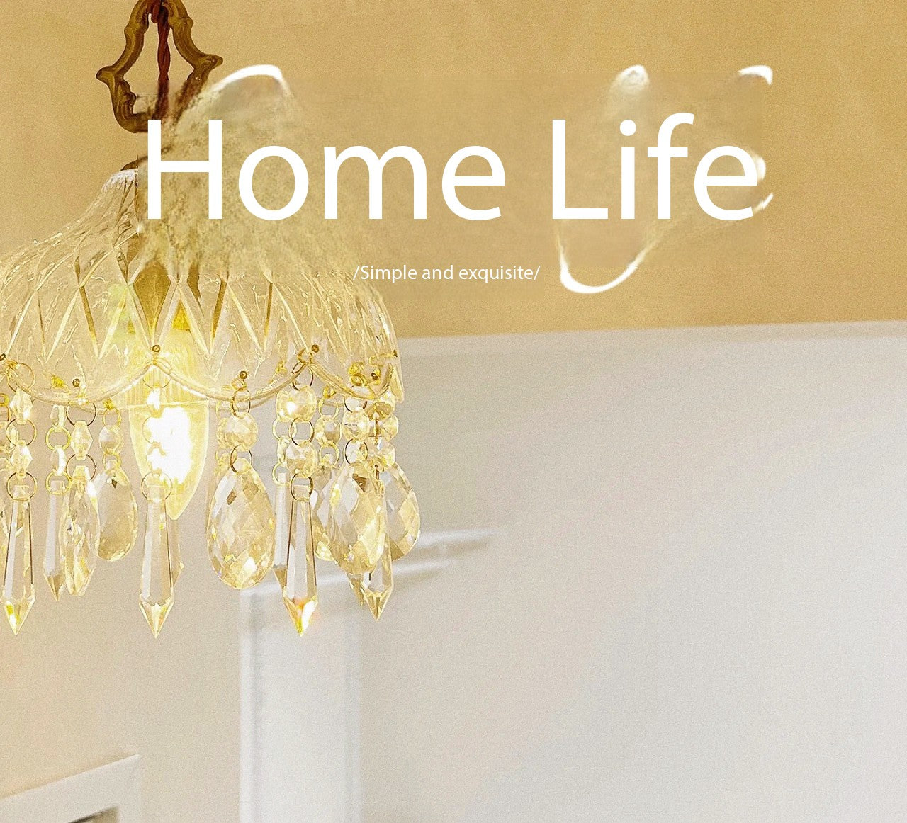 Mini Luxury Crystal Pendant Light