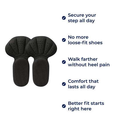 Soft Gel Heel Grips for All Day Comfort Shoes